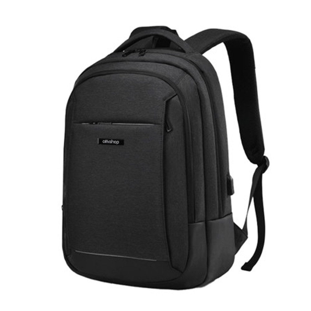 Ghiozdan compartiment laptop, buzunar tableta, cablu USB, maner spuma, baza PU, 50x42x30 cm - imagine 4